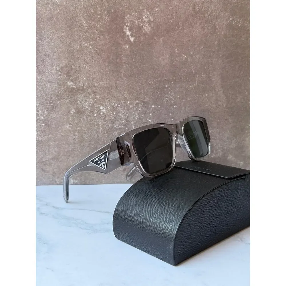 NEW Prada PR10ZS Asphalt Grey Sunglasses Unisex $563